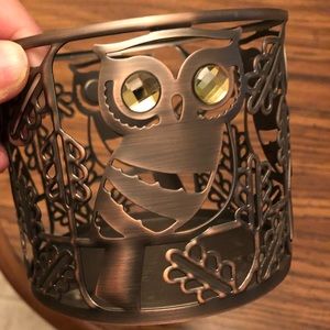 Bath & Body Works Owl metal Candleholder new